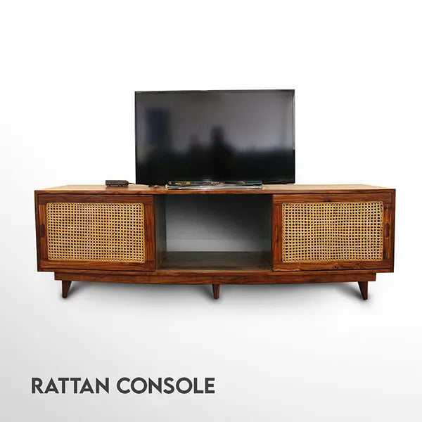 Rattan Console